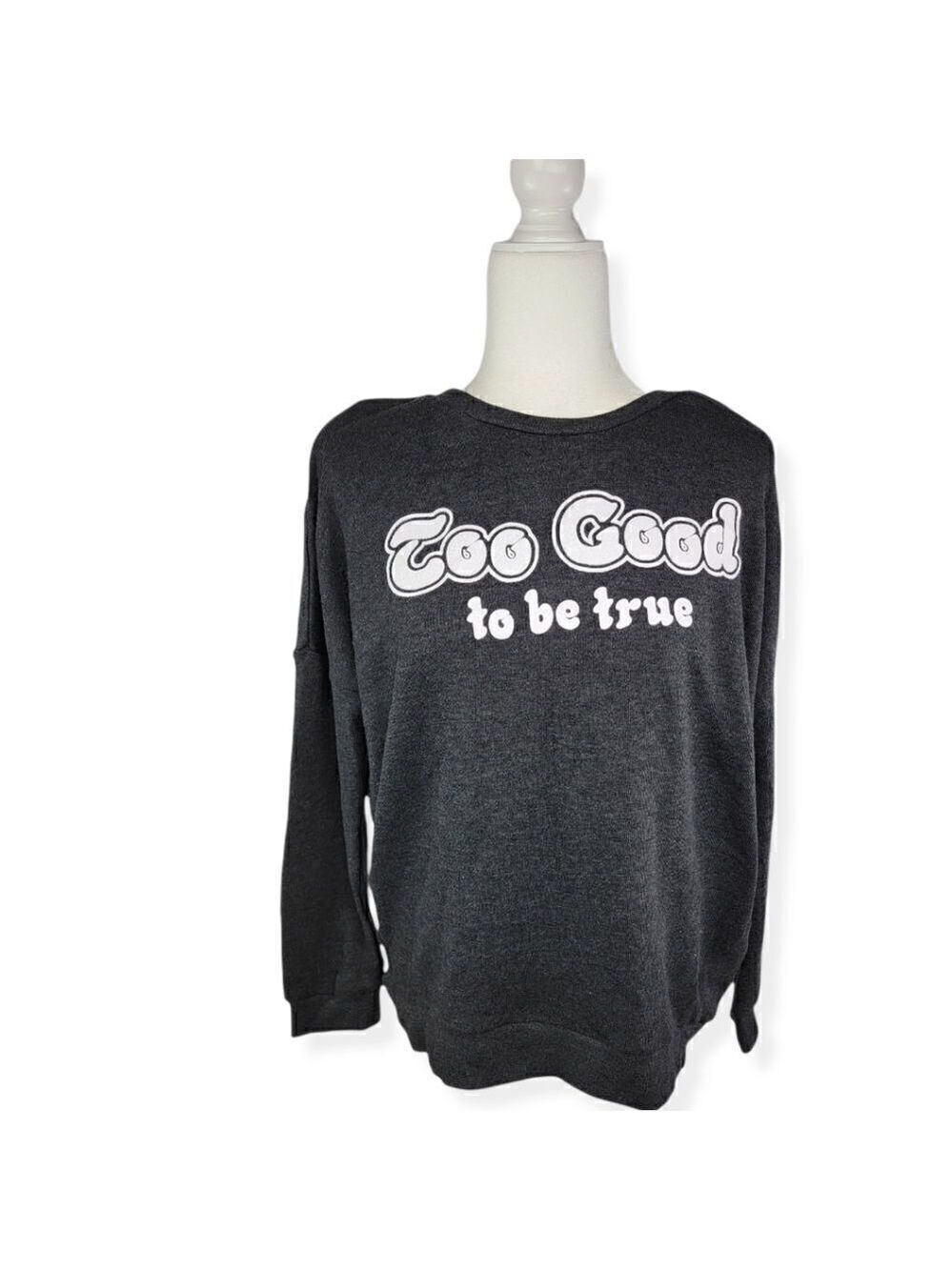 Bongo Dark Gray Sweatshirt Juniors XL